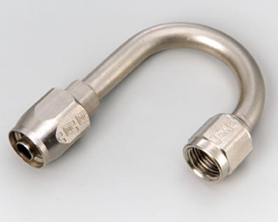 Russell Performance -6 AN Endura 180 Degree Full Flow Hose End (1in Centerline Radius)