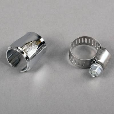 Russell Performance -4 AN Chrome Tube Seal Hose End For 1/4in Vacuum Hose
