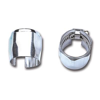 Russell Performance -6 AN Chrome Tube Seal Hose End For 5/16in Fuel Hose