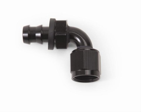 Russell Performance -6 AN Twist-Lok 90 Degree Hose End (Black)