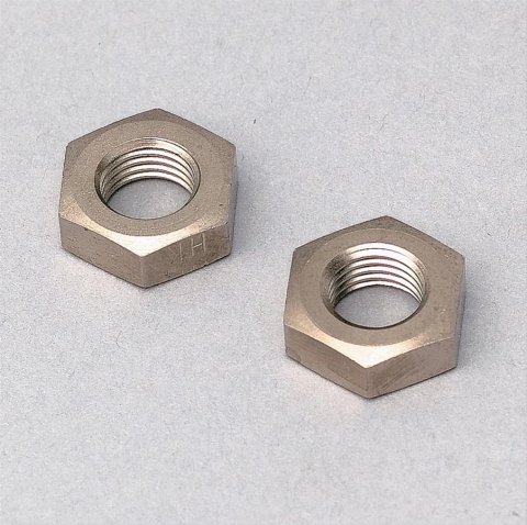 Russell Performance -3 AN Bulkhead Nuts 3/8in -24 Thread Size (Endura)