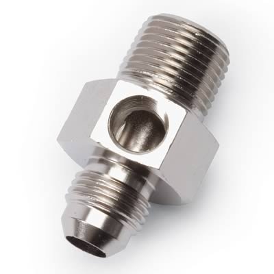 Russell Performance -6 AN Flare to 1/4in Pipe Pressure Adapter (Endura)