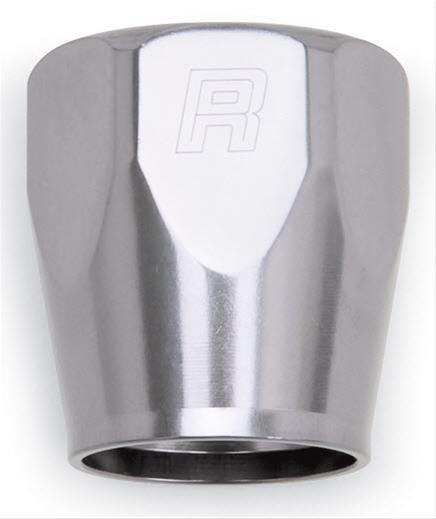 Russell Hose End Socket -10 AN Polished & Gray Anodized (2 Pack)