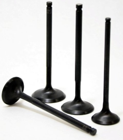 GSC P-D Honda K Series Vtec K20/K24 Chrome Polished Intake Valve - 35mm Head (STD) - Set of 8