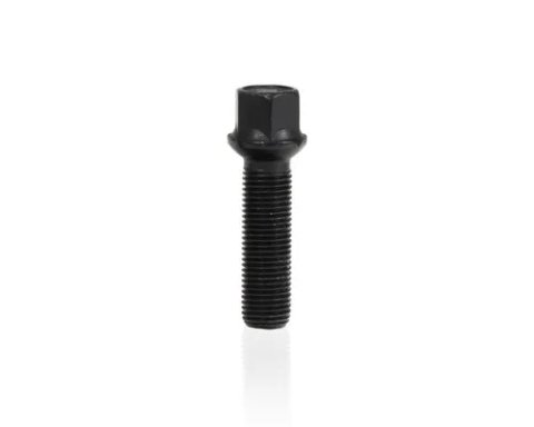 Eibach Wheel Bolt M12 X 1.5 X 45mm X 17mm Hex Taper-Seat Black Finish