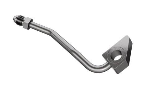 Goodridge 14-23 Harley-Davidson FLH/FLT Models Front ABS Adaptor (ABS to LH Caliper)
