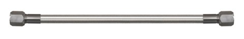Goodridge 11in Universal Oil Line Assembly w/Clear Fittings