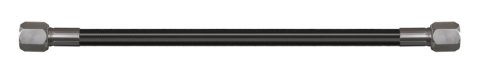 Goodridge 14in Universal Oil Line Assembly w/Black Fittings