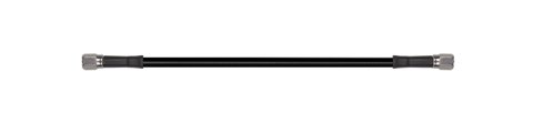 Goodridge 22in Universal Brake Line Assembly w/SS Fittings & Black Hose