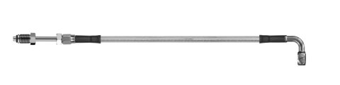 Goodridge 78in Universal Clutch Line w/SS Fittings & Clear Hose - 90Deg Banjo w/Straight 7/16 UNF