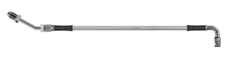 Goodridge 70in Universal Clutch Line w/SS Fittings & Clear Hose - 90Deg Banjo w/M10 Fitting