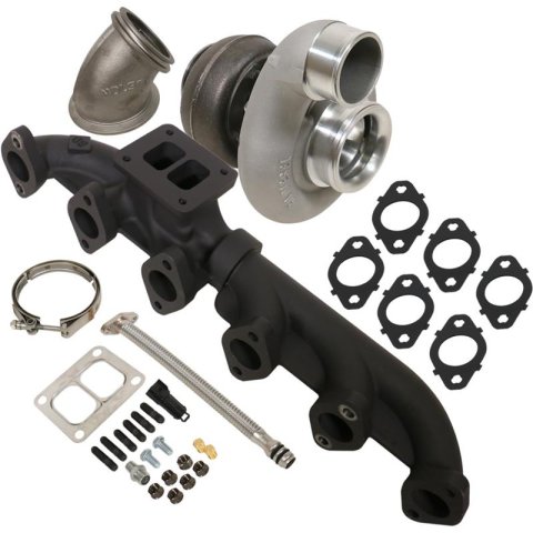 BD Diesel Iron Horn 5.9L Turbo Kit S366SXE/80 0.91AR Dodge 03-07