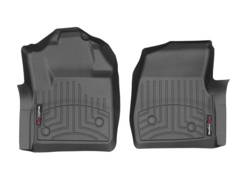 WeatherTech 2015+ Ford F-250 / F-350 / F-450 / F-550 Vinyl Front FloorLiner - Black