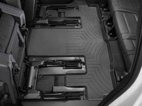 WeatherTech 2021+ Cadillac Escalade ESV Rear 2nd Row FloorLiner - Black