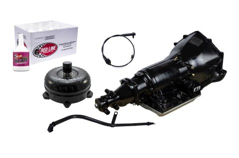 FTI 700R4 Transmission Kit - Level 3 - 600HP - Chevy Bell - Holley Adapter SRLT0082 Converter