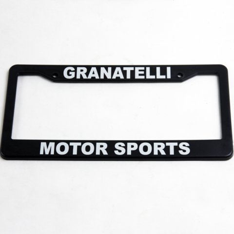 Granatelli Motor Sports License Plate Frame