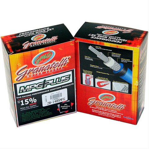 Granatelli 14-23 GM LT1 6.2L Hi-Perf Coil-Near-Plug Ignition Wire Conn Kit w/Ylw Jacket/Blk Sleeve