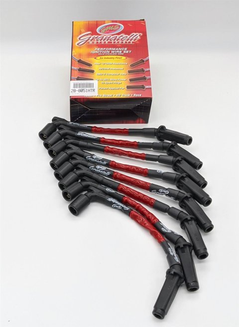 Granatelli 20-23 GM LT2 6.2L Hi-Perf Coil-Near-Plug Ignition Wire Connector Kit w/Red Jacket