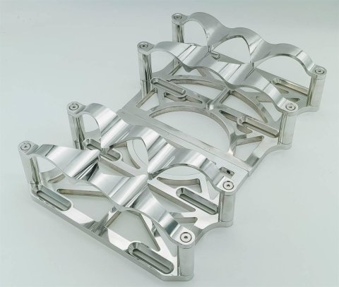 Granatelli 6 Volt OPTIMA Billet Battery Tray Set