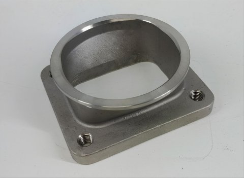 Granatelli Turbo Adapter Cast 3.0in V-Band to T4 Housing (Threaded)