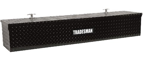 Tradesman Aluminum Flush Mount Truck Tool Box (60in.) - Black