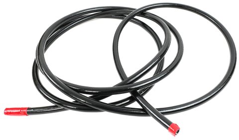 Aeromotive PTFE SS Braided Fuel Hose - Black Jacketed - AN-06 x 12ft