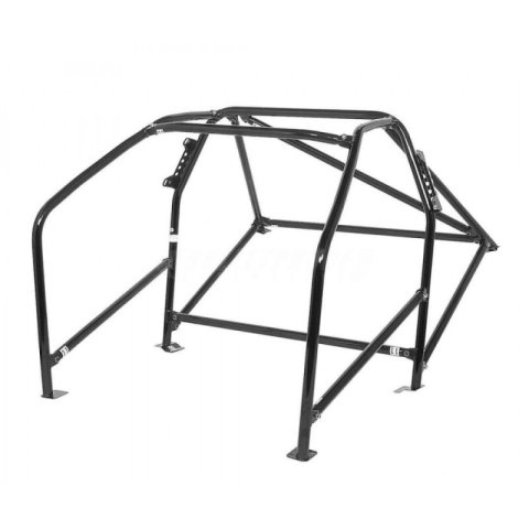 Cusco Safety21 2-Passenger 6-Point BLK Dash-THROUGH Roll Cage - Honda S2000