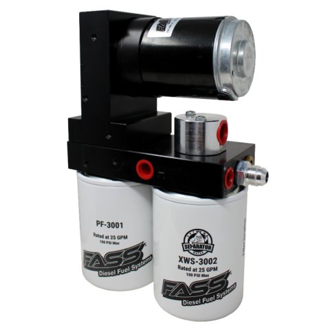 FASS 01-10 GM 2500/3500 Duramax 100gph Titanium Series Fuel Air Separation System TS C10 100G