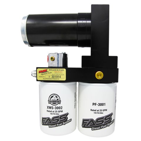 FASS 00-05 Ford Excursion Powerstroke 220gph/65psi Titanium Fuel Air Separation System TS F15 220G