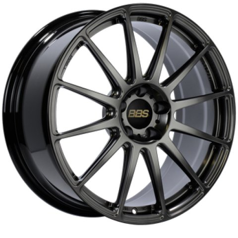 BBS FS 19x8.5 5x112 ET42 Diamond Black Wheel -82mm PFS/Clip Required