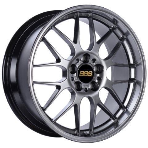 BBS RG-R 17x7 4x100 ET38 Diamond Black Wheel -70mm PFS/Clip Required