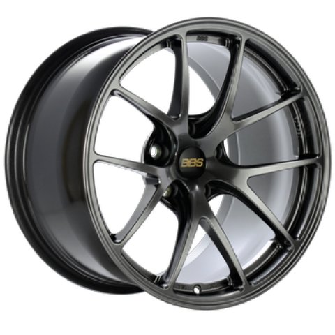 BBS RI-A 18x9.5 5x120 ET27 Diamond Black Wheel -82mm PFS/Clip Required