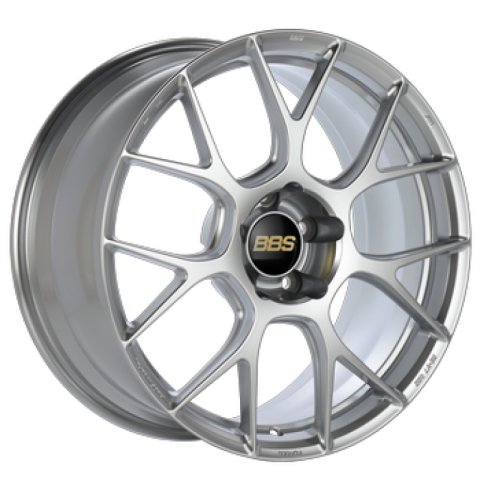 BBS RE-V7 18x10.5 5x114.3 ET24 Diamond Silver Wheel -82mm PFS/Clip Required