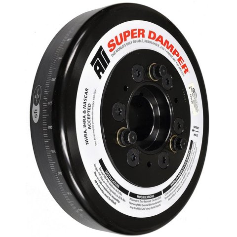 ATI Damper - 8.074in - Steel - Chevy BB - 3 Ring - 1Pc