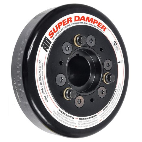 ATI Damper - 7.074in - Alum - Chevy SB - w/BB 1.600 Snout - C-Bore Front - 3 Ring