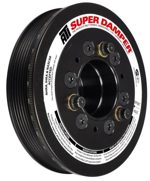 ATI Damper - 6.78in - Alum - 6 Grv - LT1 LT4 - 92-96 - F Body Camaro - 3 Ring
