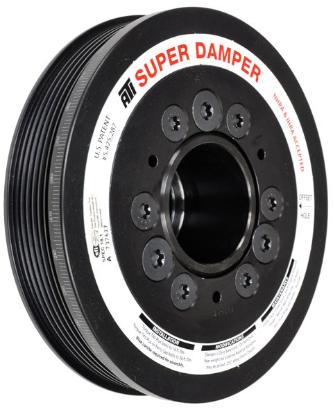 ATI Damper - 6.78in - AL - 6 Grv - 10 Per UD - LS1/2/3/6/L76 - 97-13 28T 8mm HTD Drive Rear - 3 Ring