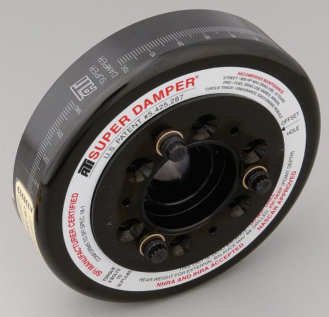 ATI Damper - 6.325in - Steel - AMC 304-401 - V8 - Ext Bal - 240 Deg OEM Weight - 3 Ring