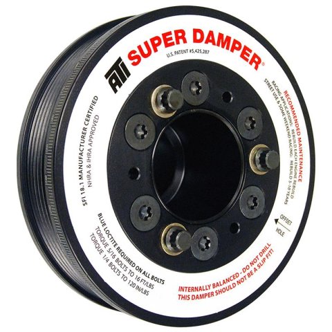 ATI Damper - 5.67in - AL - 6 Grv - Dodge - 05-10 - 13 Per UD - Non VVT 6.1L/392/426 - 3 Ring - 1Pc