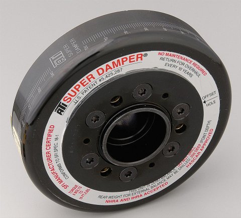 ATI Damper - 7.074in - Steel - Olds V8 267-455 - Ext Bal - 3 Ring