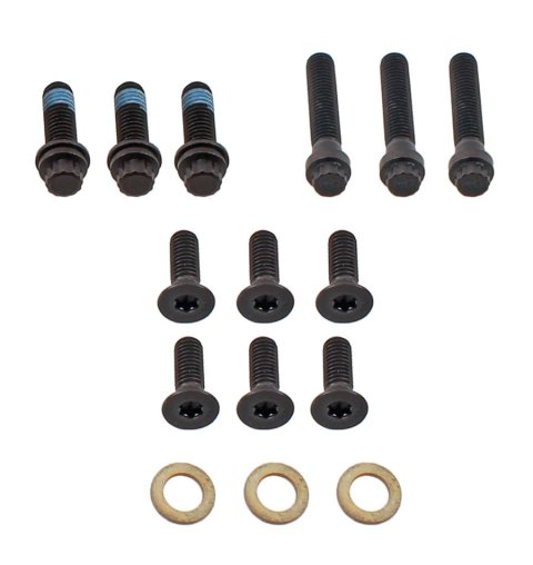 ATI Damper Bolt Pack - 6 5/16-18x1 - 3 3/8-16x2 - 3 3/8-16x1-1/4 - 12 Bolts