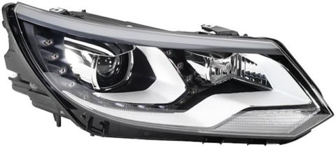 Hella 12-14 Volkswagen Tiguan Headlamp Xenon Rh