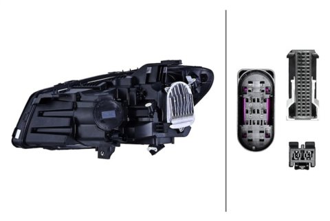 Hella 2016-2019 Mercedes-Benz CLA180 Headlight Assembly