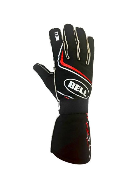 Bell Pro-TX Glove Black/Red Medium SFI 3.3/5