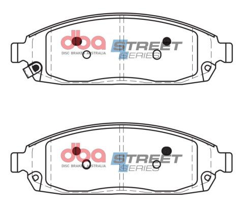 DBA 06-10 Jeep Commander Street Series Front Brake Pads