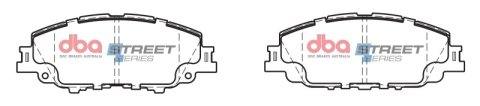 DBA 19-22 Toyota Corolla Hatchback Front Street Series Brake Pads