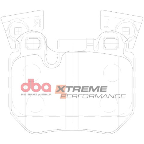 DBA 06-07 Cadillac CTS (Excl V/Sport Susp) Front XP Performance Brake Pads