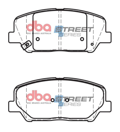 DBA 12-15 Hyundai Veloster Turbocharged Front Street Series Brake Pads