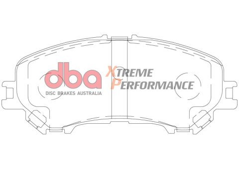 DBA 14-22 Nissan Rogue Sport A/T Front XP Performance Brake Pads