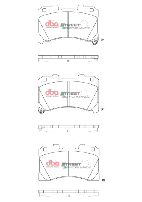 DBA 2023 Toyota Corolla GR SP Performance Front Brake Pads
